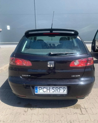 Seat Ibiza cena 5999 przebieg: 245000, rok produkcji 2004 z Ujście małe 211